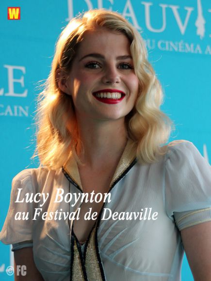 Lucy Boynton au Festival de Deauville