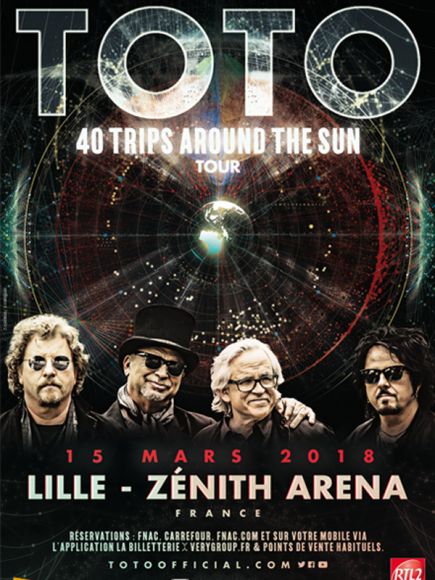 Toto au Zénith de Lille